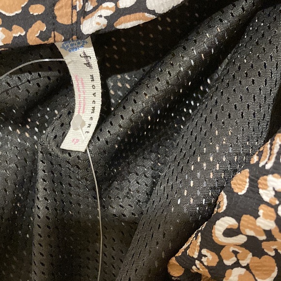 Free People Run Wild Hooded Jacket in Leopard Size Small - Picture 14 of 14